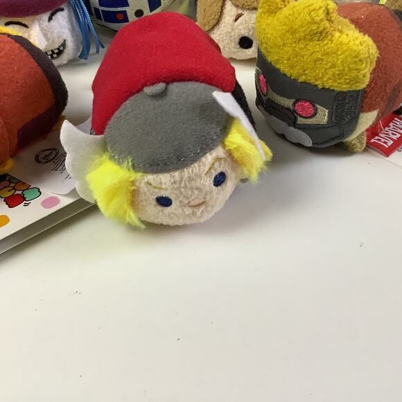Disney Tsum Tsum Mini Plush Lot of 14 Disney Marvel Disney Store Tsum Tsums NWTs - Picture 10 of 14